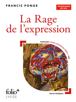 cover image of La Rage de l'expression--BAC 2024